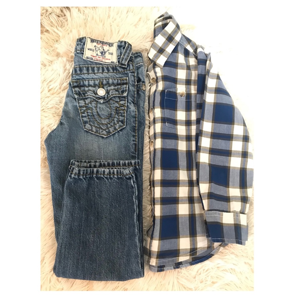 Little boys Authentic True Religion Jeans